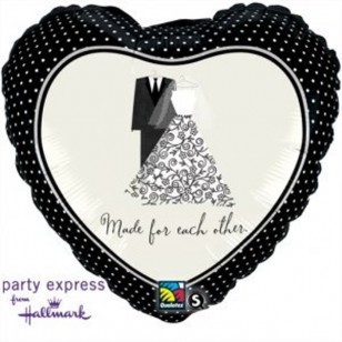 Made For Each Other Wedding Balloon